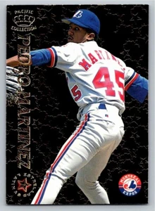 1996 Pacific Crown Collection - Estrellas Latinas Pedro Martinez #EL-9 Baseball - Picture 1 of 2