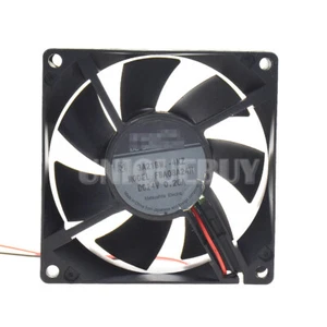 Inverter Cooling Fan FBA08A24H for panaflo 24V 0.26A Fluid Bearing 80*25mm 2Pin - Afbeelding 1 van 4