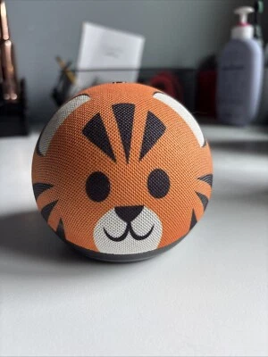 Tiger Amazon Alexa Echo Dot Kids Edition Smart Speaker 4th Gen - Image 1 of 4