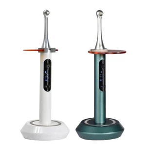 1 Second Dental UV LED Curing Lights 12W High-power 360° Rotating Metal Head - Picture 1 of 13