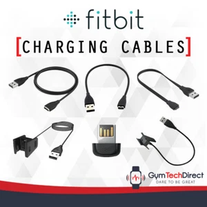 Fitbit Charger USB Charging Cable - Charge 3, Inspire HR, Ionic, Versa 3 & More! - Picture 1 of 20