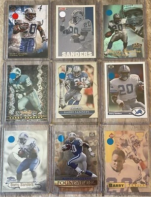 巴里·桑德斯 (37) 卡套装! 只有 (1) 复制。 主要是 90 年代。 🐐 — 第 1/4 张图片