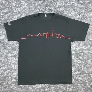 Vintage Pulse Of Las Vegas TShirt Mens Size XLarge Black Nevada Total Rewards - Picture 1 of 12