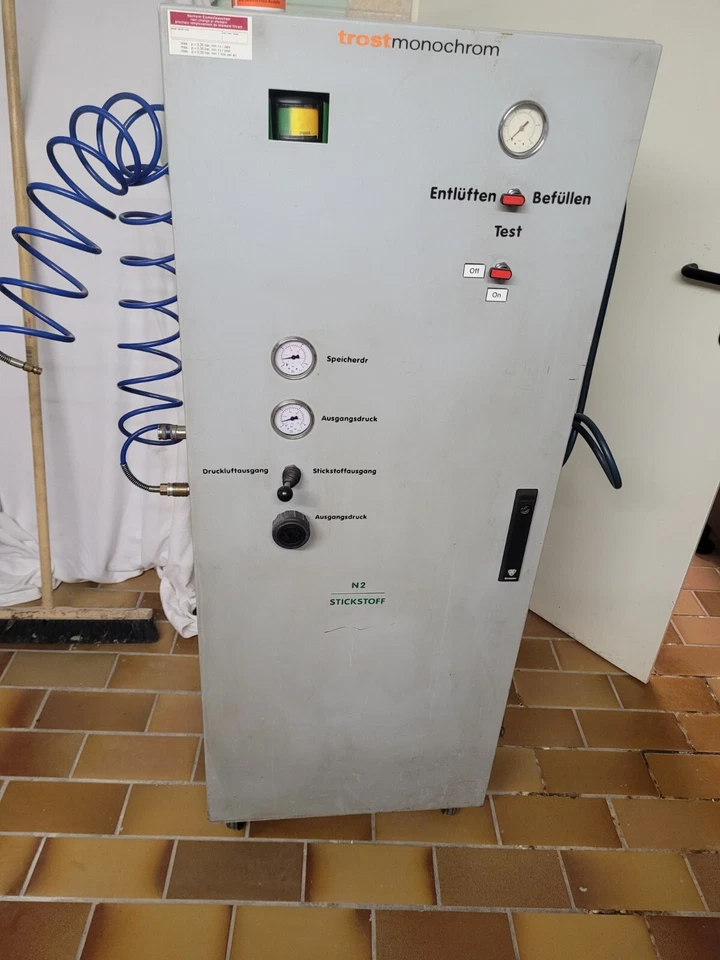 Stickstoffgenerator Top Zustand,Trost Monochrom  Edition. - Bild 1 von 4