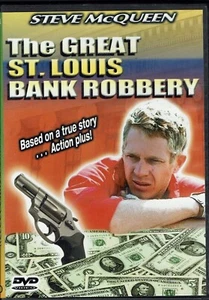 Steve McQueen The Great St Louis Bank Robbery 1959 Classic Movie Re-Issue DVD - Picture 1 of 4