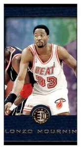 1995-96 SkyBox E-XL #43 Alonzo Mourning Blue - Picture 1 of 2