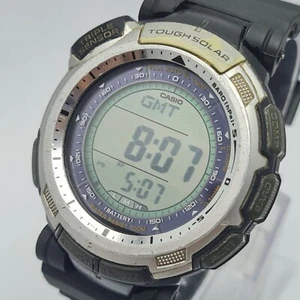 Casio Sport Pro Trek PRG-110 Tough Solar Triple Sensor 3071 Vintage Watch... - Picture 1 of 7