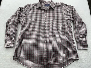Vineyard Vines Whale Shirt Men's Size XL Plaid Long Sleeve Button Down Red Green - Picture 1 of 17