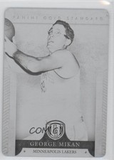 2012-13 Panini Gold Standard Printing Plate Cyan 1/1 George Mikan #220 HOF 1i6