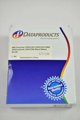 Dataproducts R5190  Nylon Ribbon with Re-Inker Black  - Image 1 of 4