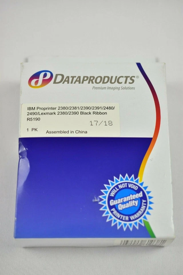 Dataproducts R5190 Compatible Nylon Ribbon With Re-inker Black