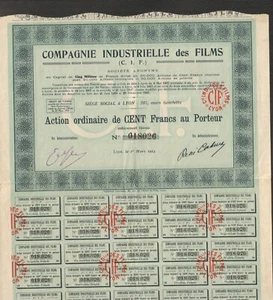 CIF, Compagnie Industrielle des Films (LYON 69) (I) - Picture 1 of 1