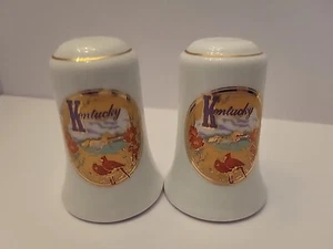 Vintage KENTUCKY SOUVENIR Salt and Pepper Shakers - Picture 1 of 3