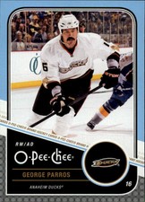 2011-12 O-Pee-Chee Anaheim Ducks Hockey Card #15 George Parros