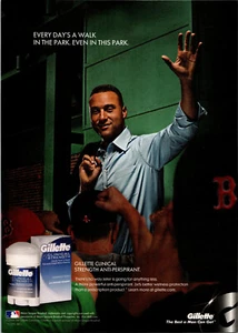 Vintage 2008 Derek Jeter Gillette Anti-Perspirant Print Ad Advertisement - Picture 1 of 1