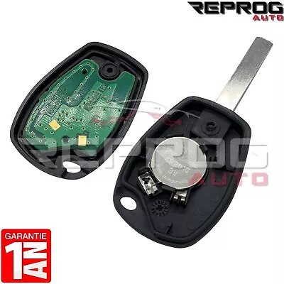 CLÉ VIERGE RENAULT TWINGO II TÉLÉCOMMANDE 2 BOUTONS (PROG' POSSIBLE) 7701209235 - Immagine 1 di 4
