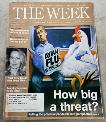 The Week Oct 2005 Vol 5 Issue 230 Magazine How Big A Threat Avian Flu US Columns - Image 1 of 4