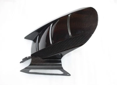 Rueda Leche Kawasaki Z1000 Z750 ZX6R 2003 2004 2005 2006 100% Carbono Brillante Foto 1 de 4