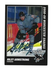 2008-09 Worcester Sharks (AHL) Riley Armstrong 