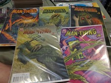 Man-Thing #1 1:25 plus 2 3 4 5 Francavilla Variant Marvel R. L. Stine see desc