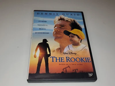 Walt Disney's THE ROOKIE First Edition DVD 2002 Sports Drama Movie Dennis Quaid Foto 1 de 4