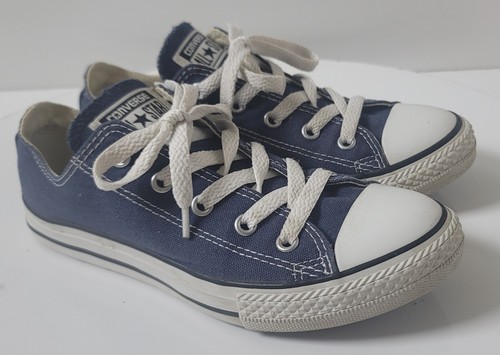 Scarpe basse Converse Chuck Taylor All Star Oxford blu navy 3J237 giovani taglia 2 5