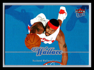 2007 Fleer   Rasheed Wallace   # 51    NM or Better  RW016