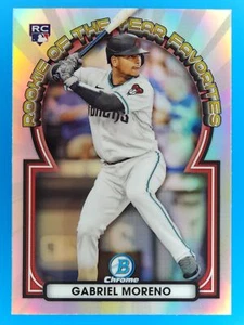Gabriel Moreno 2023 Bowman #ROYF-11 Diamondbacks Rookie Favorites Baseball Card - Picture 1 of 2