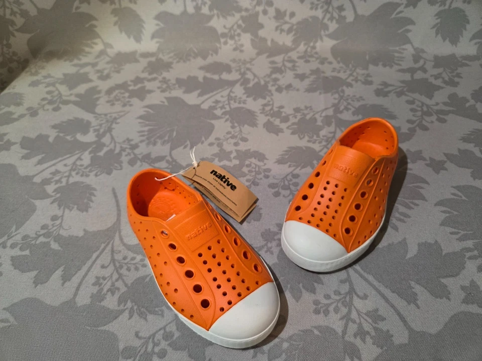 New Native Jefferson Slip-On Children's Shoes, Choose Color, C7 - Image 1 of 1