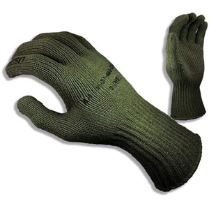 Marine Corps Ausgabe Handschuheinsätze - USMC olivbraun Militär verbesserte Griffigkeit Handschuhe - Bild 1 von 5