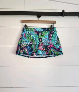 Lilly Pulitzer Skort Girl Youth Take Me To The Sea Aila Luxletic Skirt Shorts XL - Picture 1 of 8