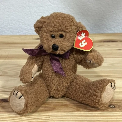 Oso de peluche articulado Ty Attic Treasure 1992 primera generación Dexter PERSONALIZADO LEER Foto 1 de 4