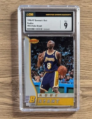 1996-97 Bowman's Best - Rookies Kobe Bryant #R23 (RC) Foto 1 de 2