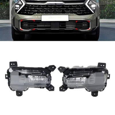Daytime Running Light Fog Lamp Turn Signal For Kia KX5Sportage2022-2024 - Image 1 of 4