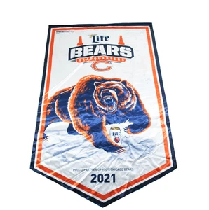 Chicago Bears Miller Lite Flagge - Bild 1 von 3