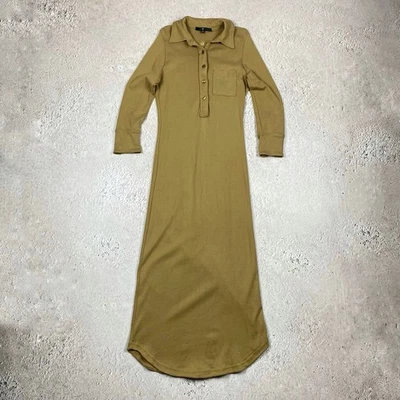 Vestido Isabel Marant Mujer Manga Larga Algodón Talla 2 Xs-S Foto 1 de 4