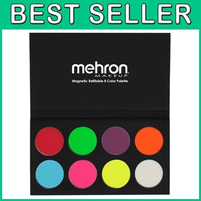 Magnetic Refillable Neon UV Paint Palette | Raves, Costumes - Image 1 of 4