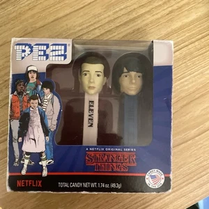 Netflix Stranger Things PEZ Dispenser Eleven & Mike - Picture 1 of 4
