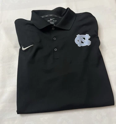 NWOT Nike North Carolina Tar Heels Polo Shirt Mens  UNC NCAA Performance 3XL - Image 1 of 2