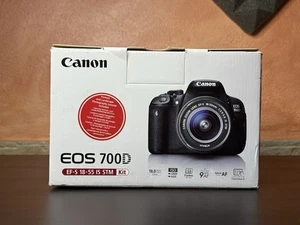 Canon EOS 700D + EF-S 18-55mm 1:3.5-5.6 IS STM - Digitale Spiegelreflexkamera - Bild 1 von 24