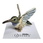 LITTLE CRITTERZ Black Chinned Hummingbird "Bell" Miniature Figurine New LC727