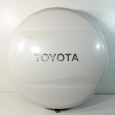 Cubierta de rueda de neumático de repuesto Toyota RAV4 2001-2005 puerta trasera cubierta dura OEM Foto 1 de 4