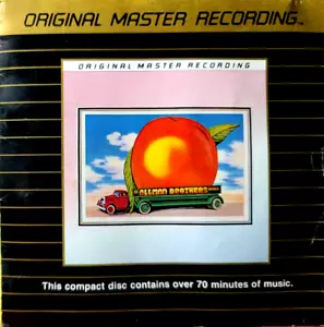Allman Brothers Band - Eat A Peach - MFSL 24k Gold CD NO LCKDWN TRAY/ REAR INSRT - Picture 1 of 3