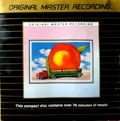 Allman Brothers Band - Eat A Peach - MFSL 24k Gold CD NO LCKDWN TRAY/ REAR INSRT - Image 1 of 3