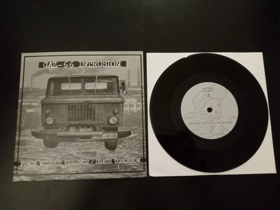 Gaz-66 Intrusion – Power Without Violence (7" Vinyl Record) Grindcore Metal - Image 1 of 1