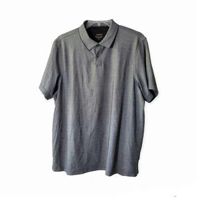 Tasso Ella Mens Supima Cotton Grey Polo Shirt Short Sleeves Size XL - Image 1 of 4