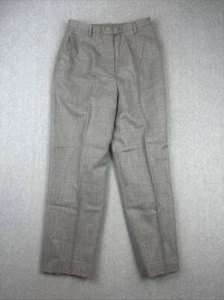 Vintage Pendleton Pants Womens 8 Gray 100% Virgin Wool Trousers Pleated USA - Picture 1 of 8