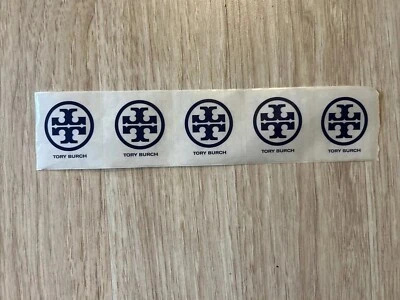 LOTE DE 5 PEGATINAS LOGO TORY BURCH  Foto 1 de 4