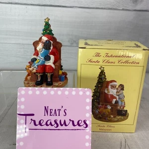 The International Santa Claus Collection 2005 Handcrafted Malaysia 4.5" Figurine - Picture 1 of 13