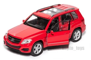 Mercedes Benz GLK Red, Welly escala 1:34-39, modelo de regalo de coche de juguete - Imagen 1 de 3